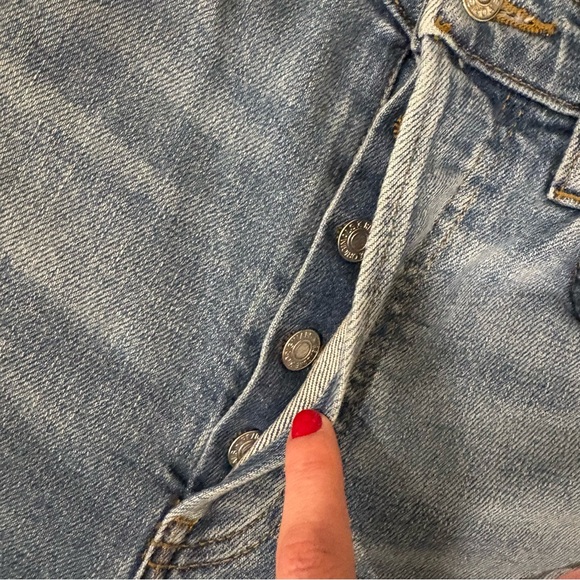 RE/DONE Originals || 70s Bootcut Jeans in Blazed Indigo Light Wash 26 - Picture 10 of 13